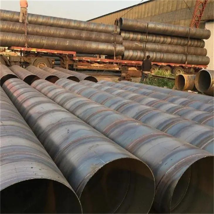 צינור מרותך ספירלה 1000 מ"מ פלדת פחמן SSAW