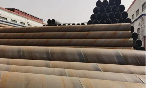 API Spec 5L/EN10217 GB/T9711.1/GB/T9711.2STANDARD צינורות מרותכים ספירליים