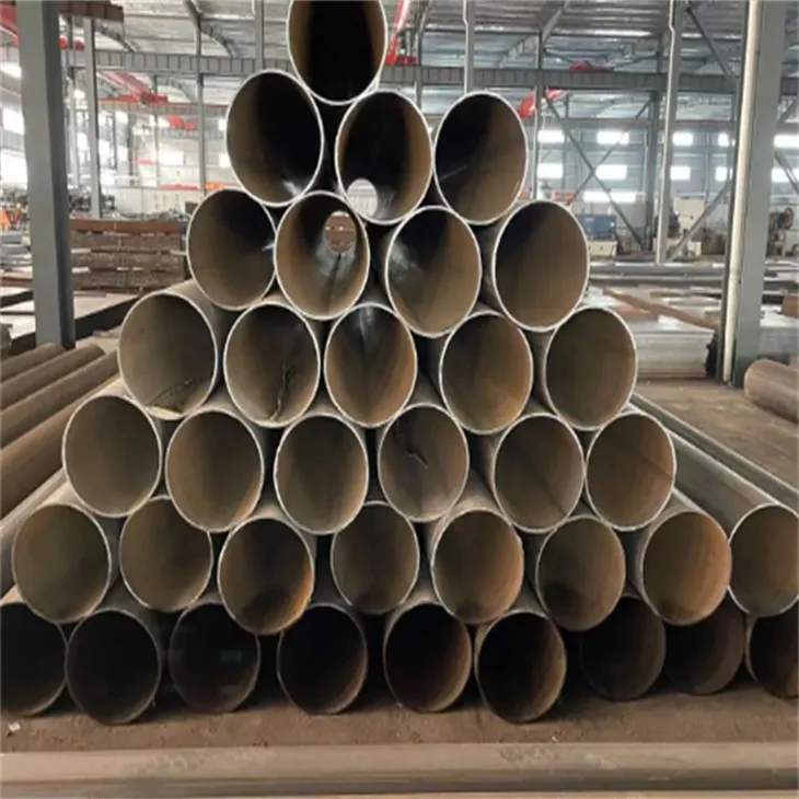 שחור A36 צינור מרותך תפר ישר