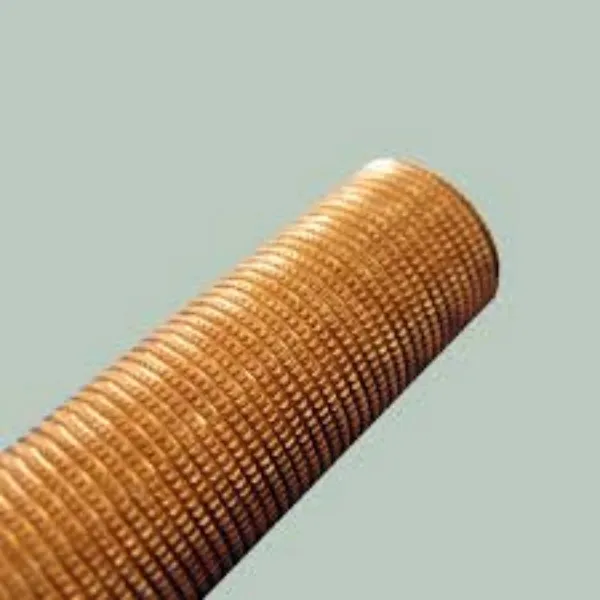 צינור סנפיר מחורץ