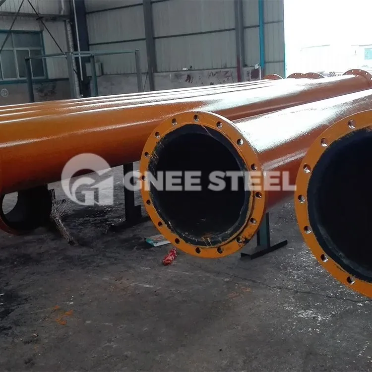 צינור מצופה גומי